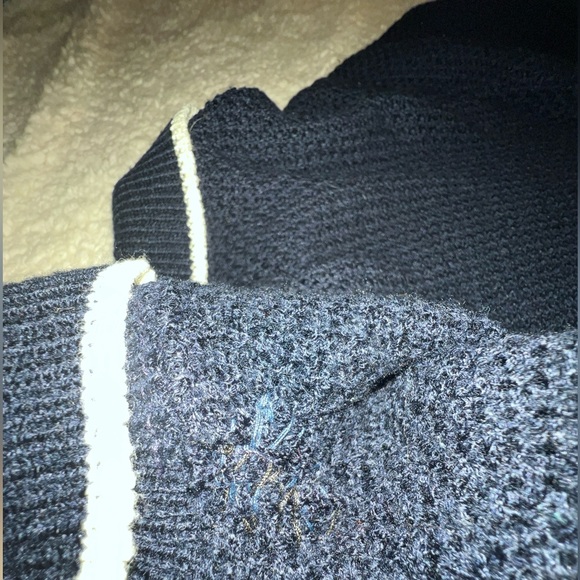 Alfred Dunner Women's Navy Cardigan Size: Petite Medium - Picture 9 of 9